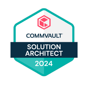 Commvault – Solution Architect 2024