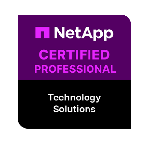 NetApp Certified Professional – Technology Solutions